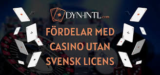 Casinon utan licens - Vad du behöver veta Casinon utan licens - Vad du behöver veta